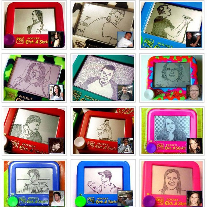 Etch-A-Sketch Artist