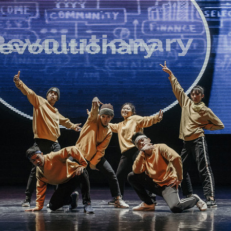 Crew de danse de rue à Singapour