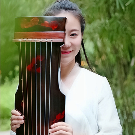 Chinese Guqin Player