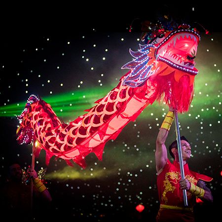 Walkabout LED Chinese Dragon