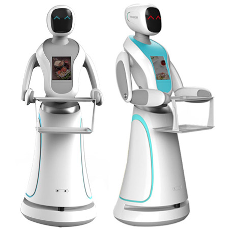 Robot de service interactif