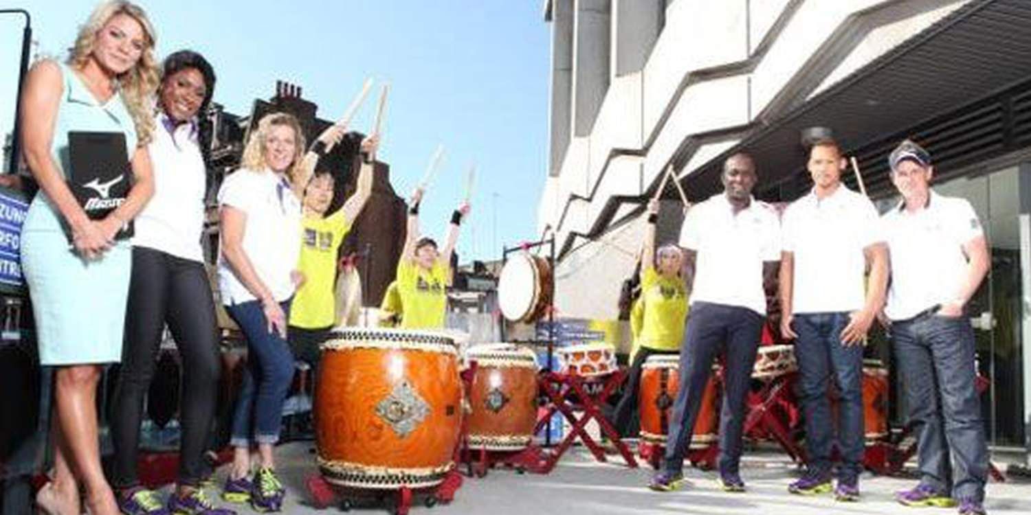 Scarlett Taiko Drummers Help Sporting Stars Launch New Performance Centre
