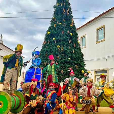 Colourful Festive Parade Lisbon