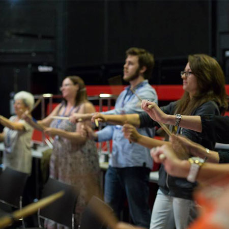 Equipo de Construcción de Samba Drumming