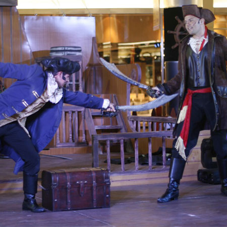 Spectacle familial sur le thème des pirates