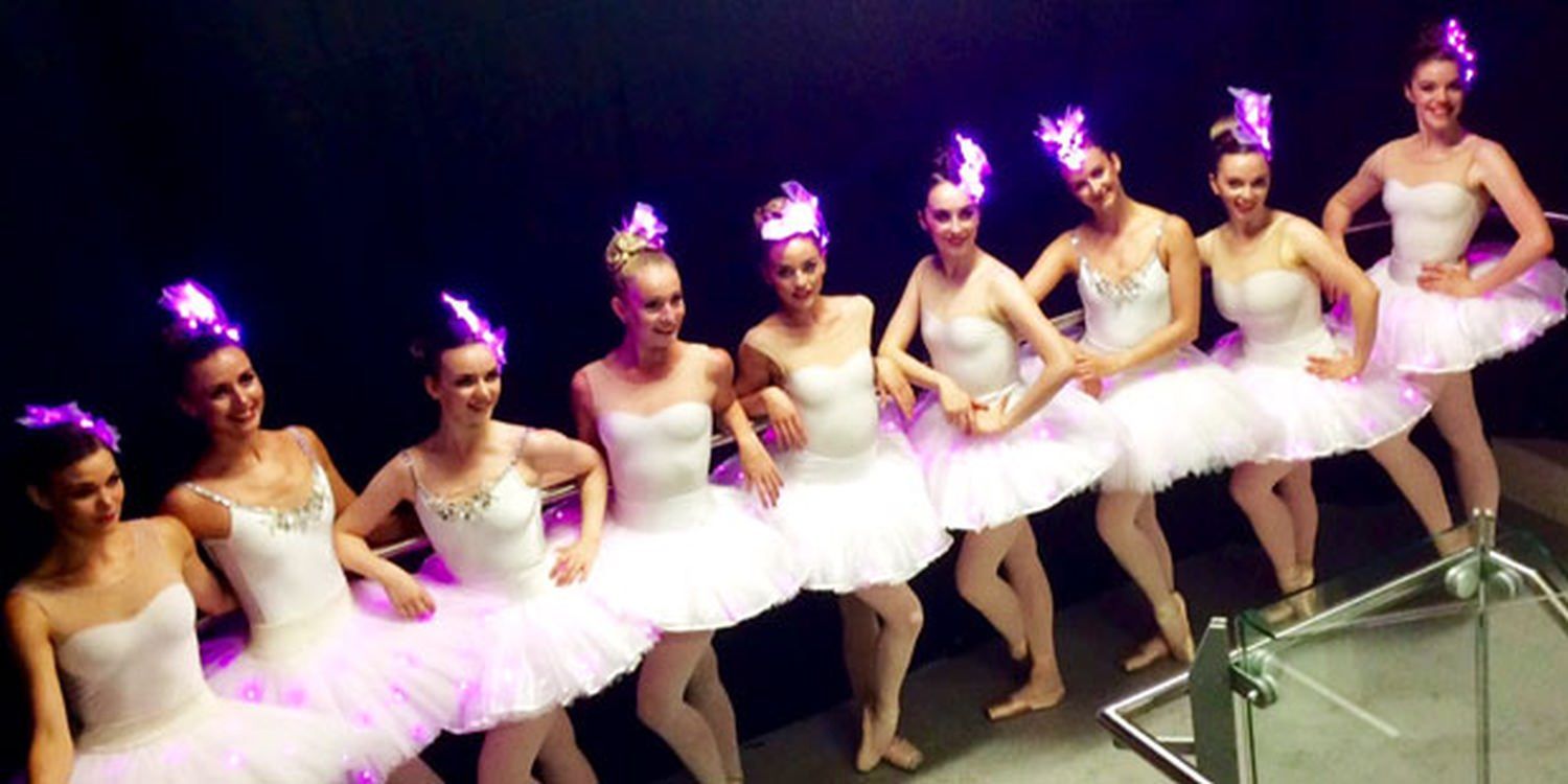 Ballerinas Light Up Manchester Party