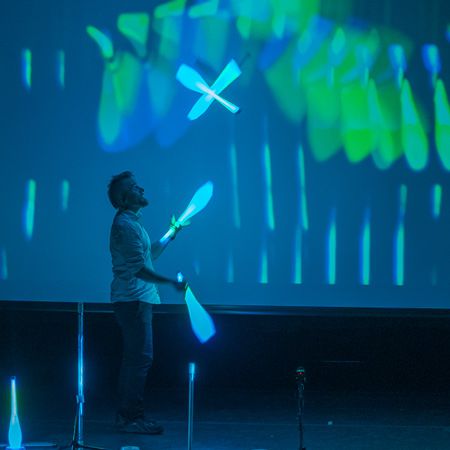 LED Jongleur Frankfurt