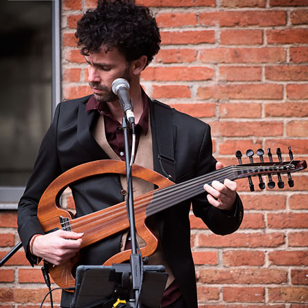 Zeitgenössischer Oud-Spieler Spanien