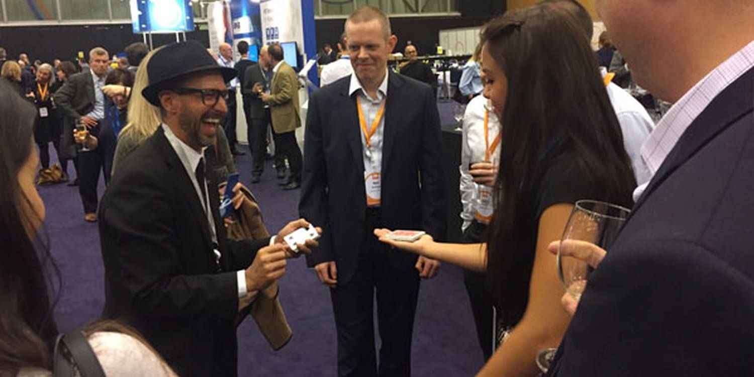 Magician Is Huge Success At Workday Rising Europe In Barcelona