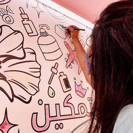 Interactive Live Painting
