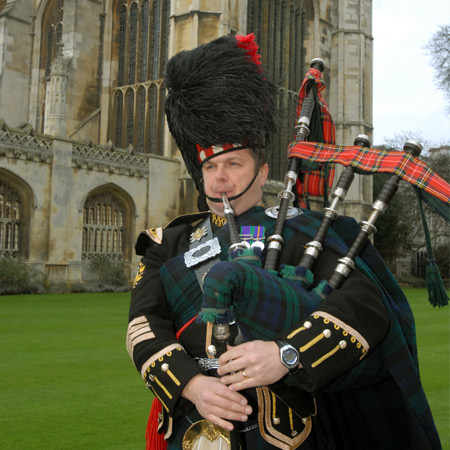 Bagpiper Roy