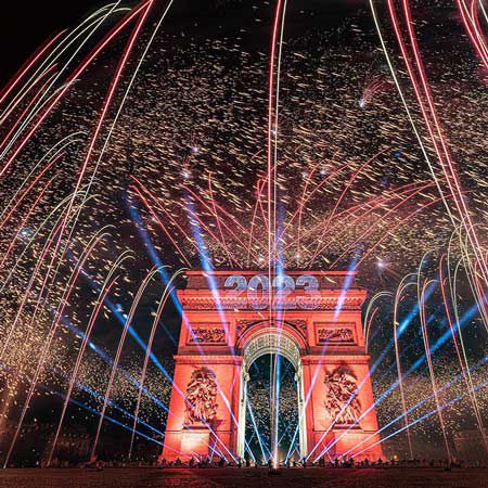 Fuochi d'artificio & Spettacolo Pirotecnico Francia