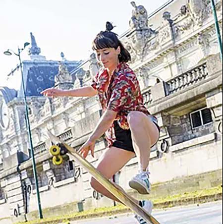 Longboard Freestyler Paris