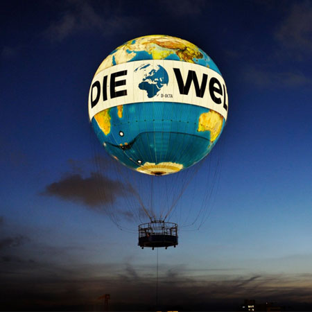 Gefangene Ballonfahrt Berlin