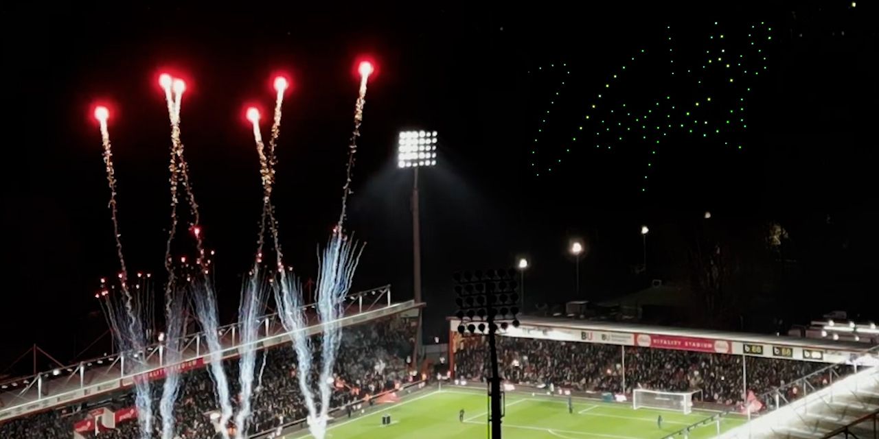 How a Premier League Drone Show enhanced AFC Bournemouth’s Brand Activation