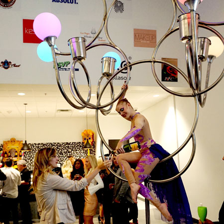 LED Champagne Tree