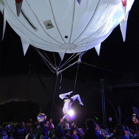 Spectacle de ballon aérien