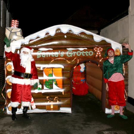 Inflatable Santa's Grotto