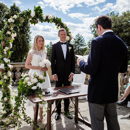 Celebrante per matrimoni