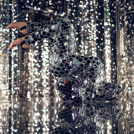 Human Disco Ball Contortionist