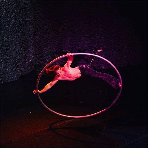 Hire Giant Aerial Hoop Performance USA | Scarlett Entertainment