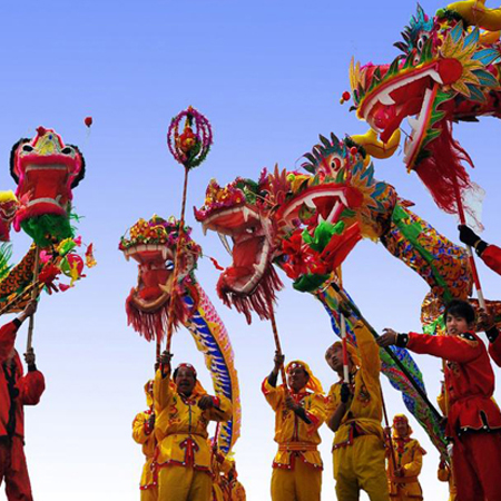 Shanghai Dragon & Lion Dancers