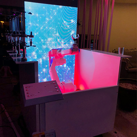 Robótico Servidor de Bebidas España