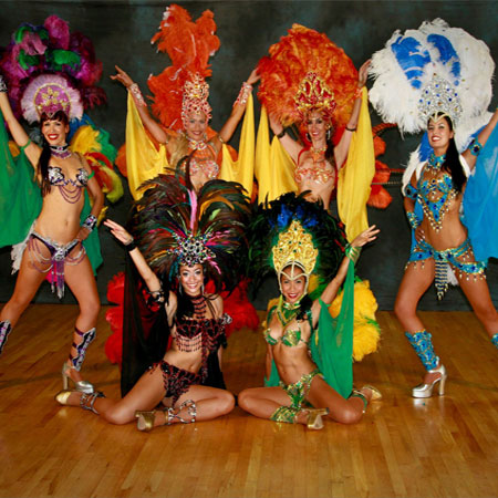 Brasilianische Tanzshow