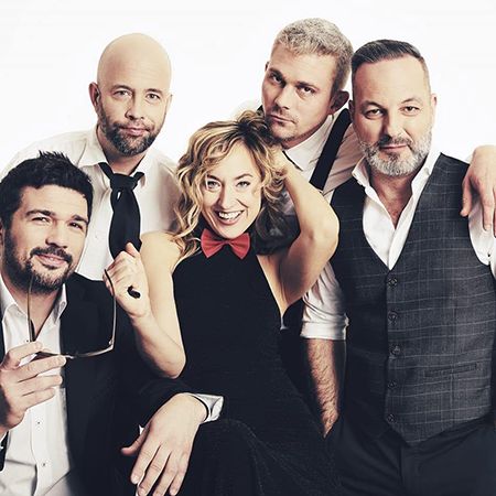 5-teilige Partyband Budapest