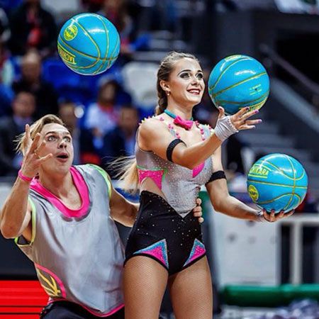 Basketball Juggling Show