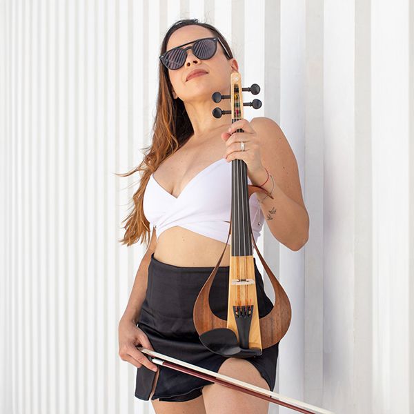 Violinista Femminile Lisbona