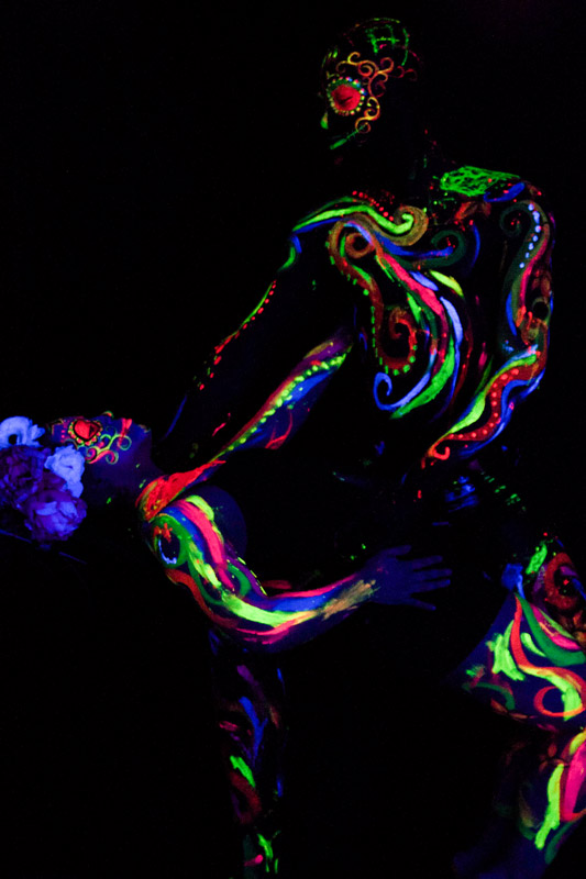 UV Paint Dance Show  Bespoke Shows and Productions
