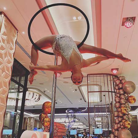 Aerial Lollipop Lyra Act 