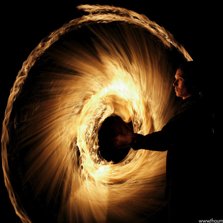 Fire and Light Performer