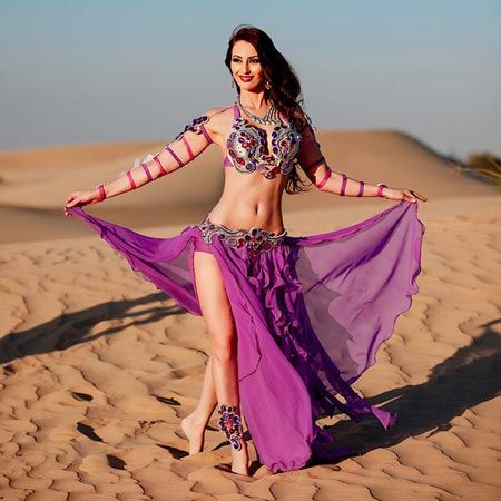 Brasilianische Tänzerin Dubai