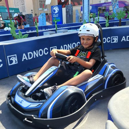 Karting pour enfants aux Émirats arabes unis