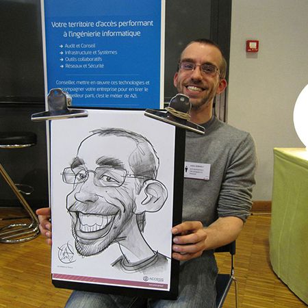 Artiste de caricature & de silhouette