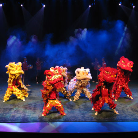 Lion Dance China