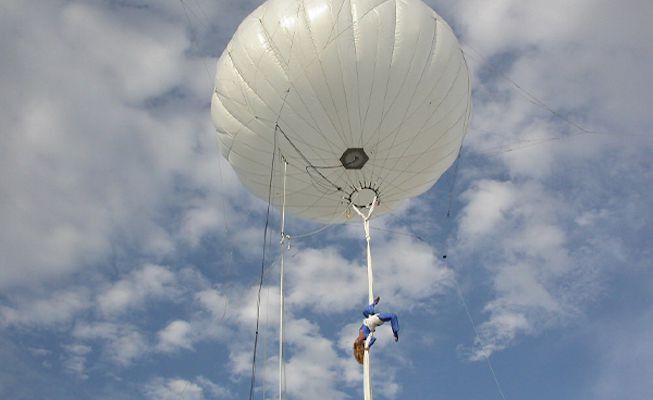 Book Helium Balloon Aerial Act USA | Scarlett Entertainment