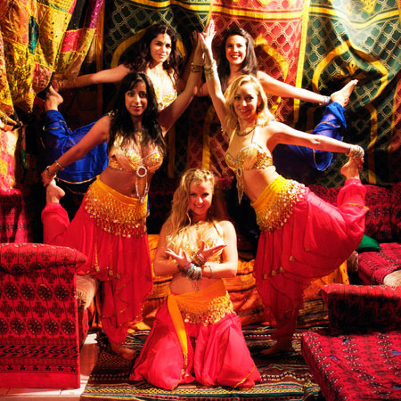 Danseurs de Bollywood à Londres