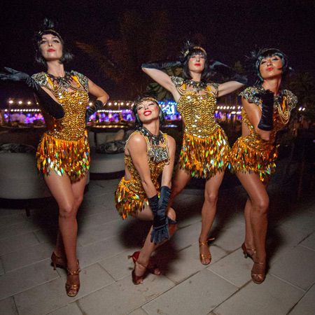 Cabaret-Tänzerinnen Dubai