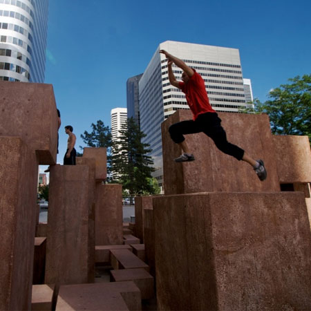 Parkour- und Freerunning-Team