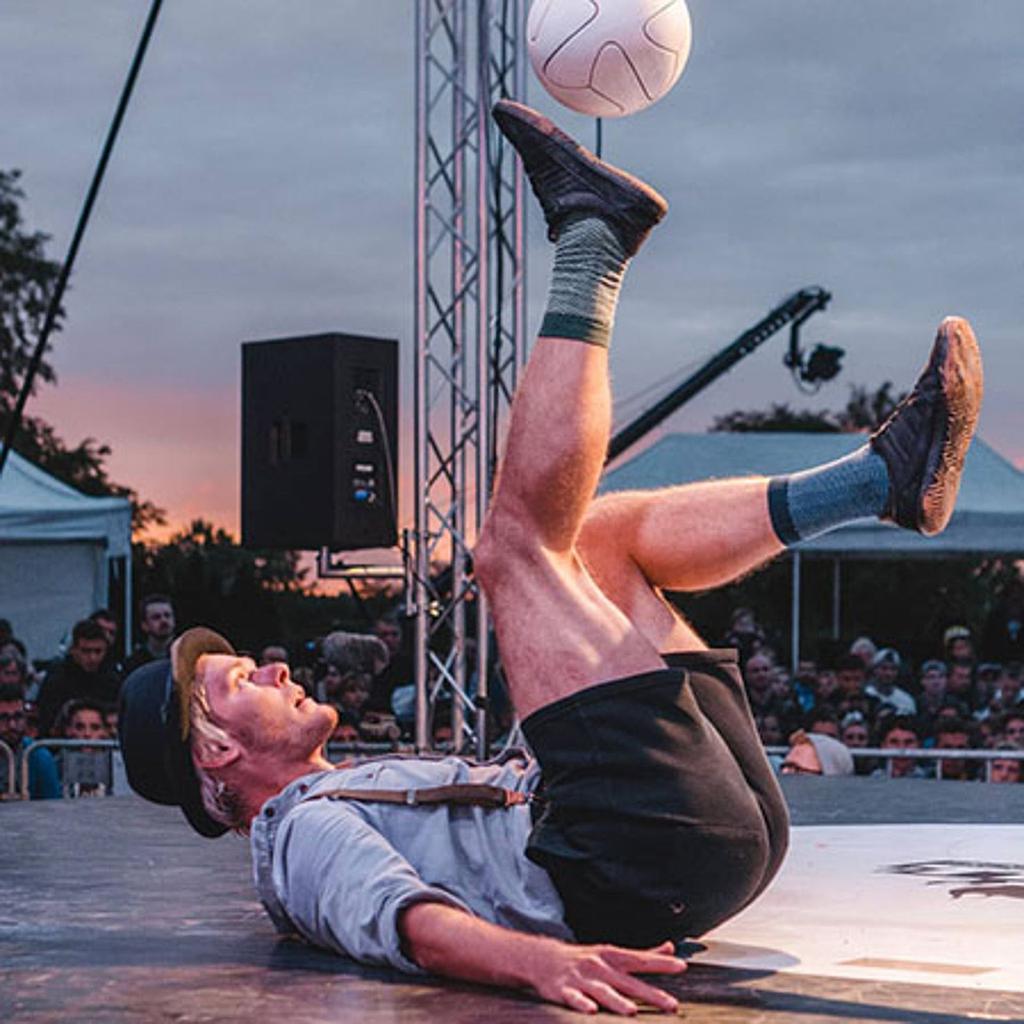 Fußball-Freestyler Russland