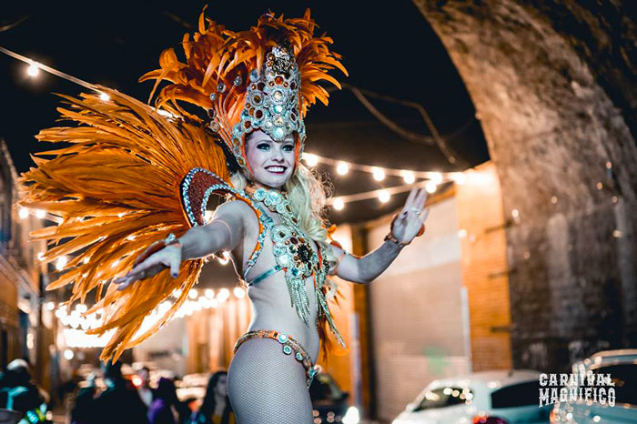 Hire Samba Dancers - Mardi Gras Experience