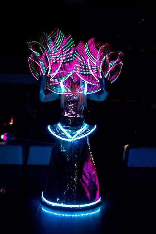 Book Futuristic LED Show - Glow Show | Scarlett Entertainment