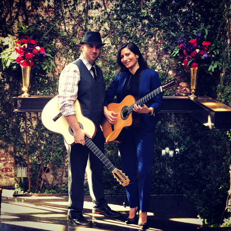 Akustisches Flamenco-Duo