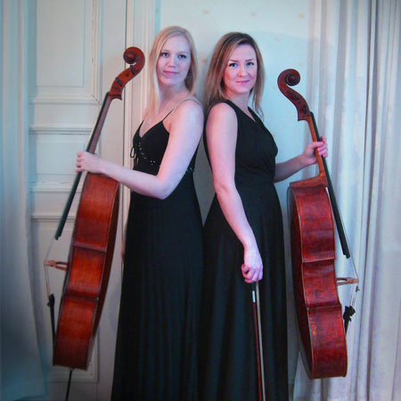 Duo de violoncelle instrumental