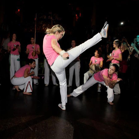 Female Capoeira Dancers