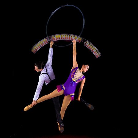 Aerial Lyra Hoop Duo 