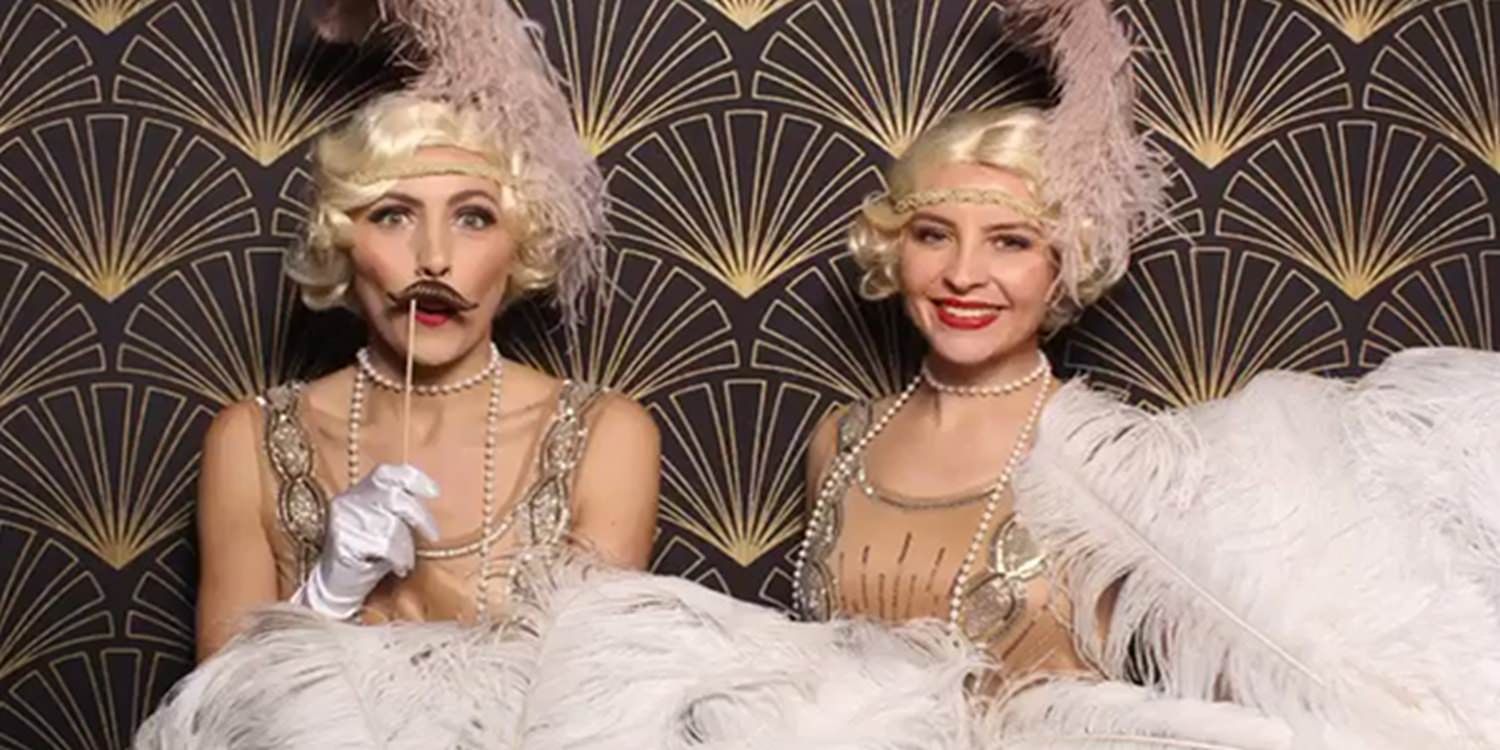 The Gatsby Showgirls Add Sparkle To A 1920s Christmas Party